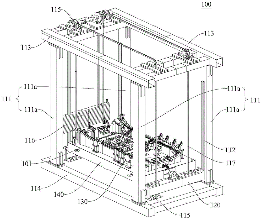 Detection tool for detecting interior decorative ceiling of automobile