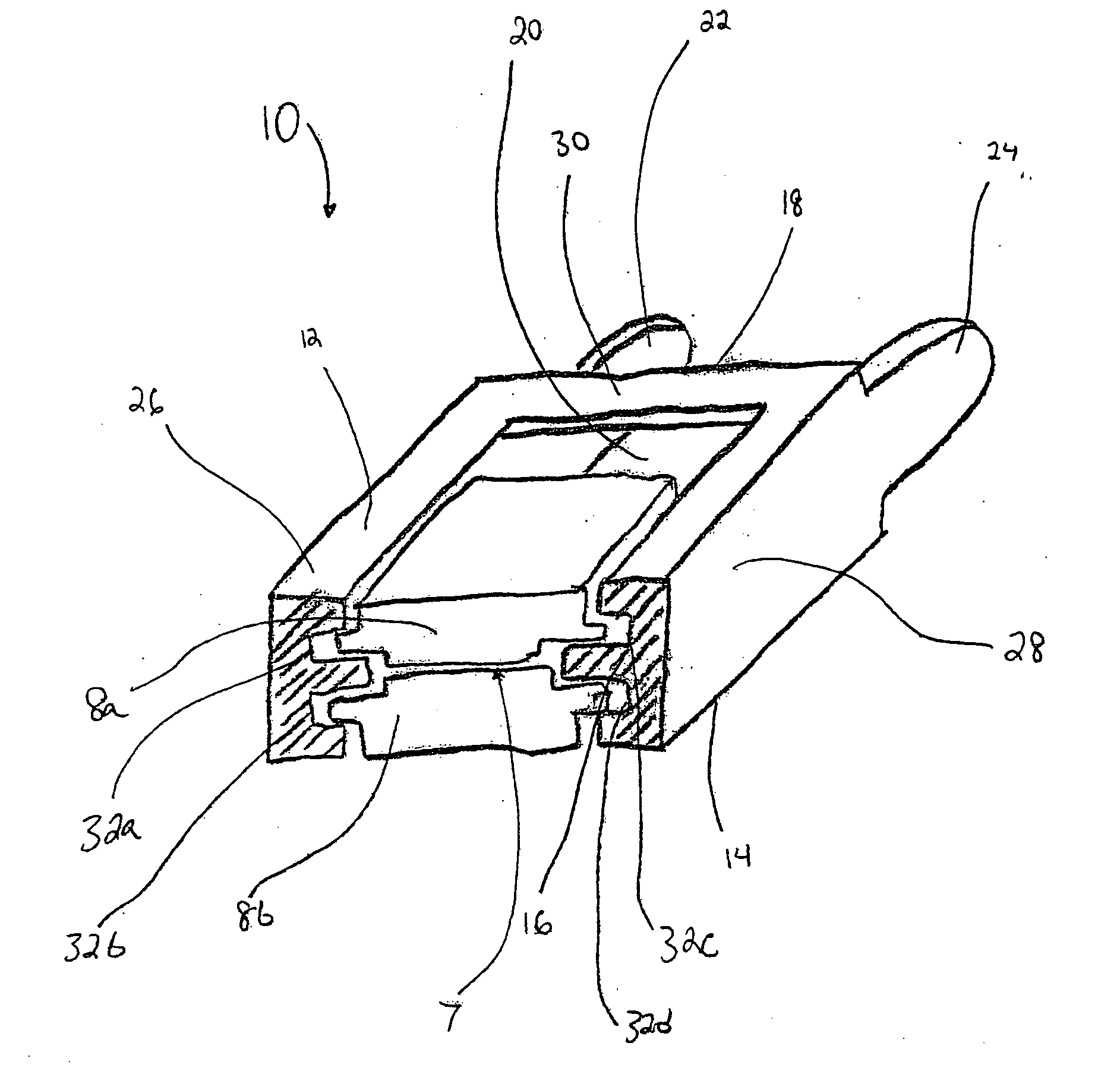 Insertion guide for a spinal implant