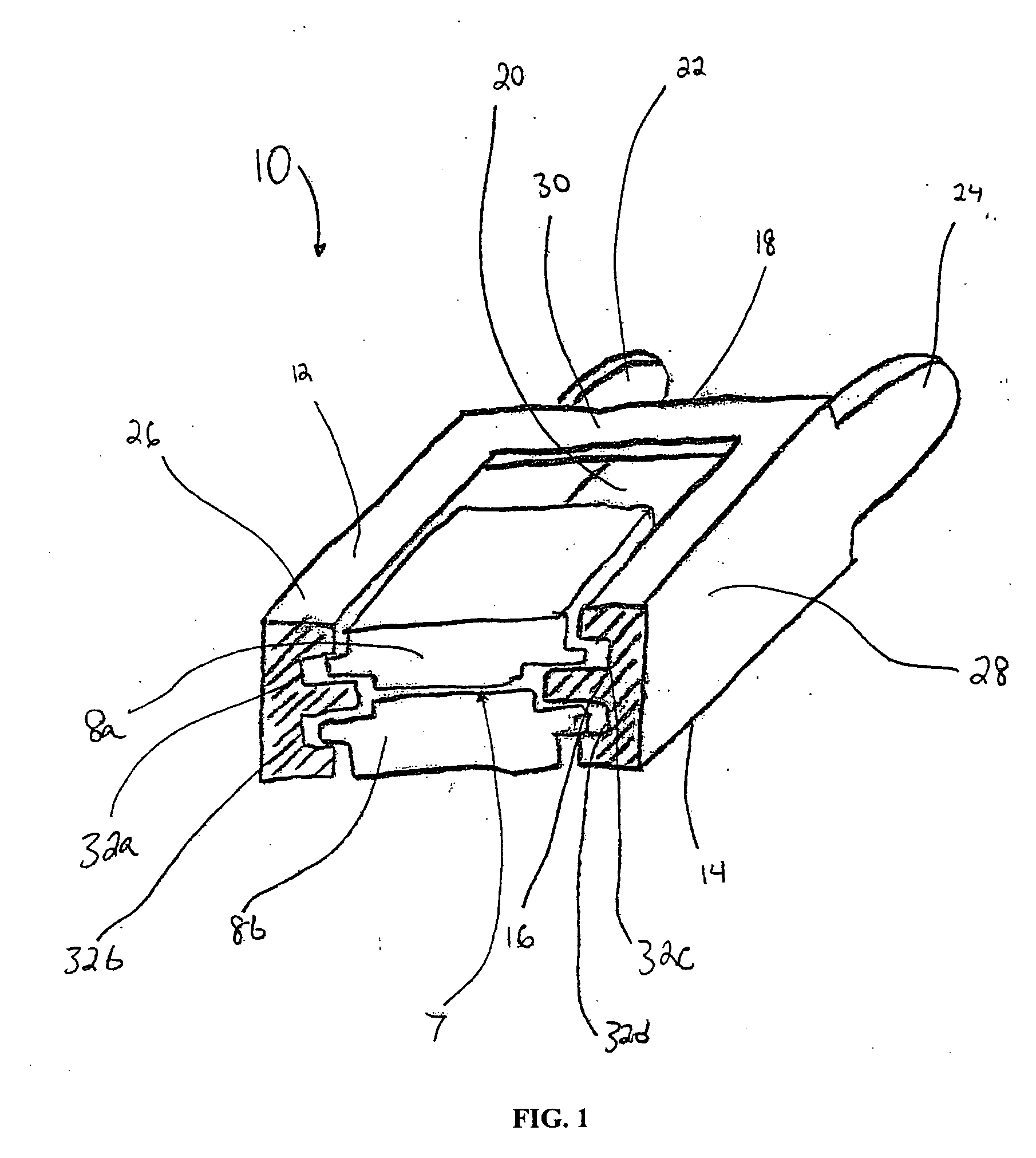 Insertion guide for a spinal implant