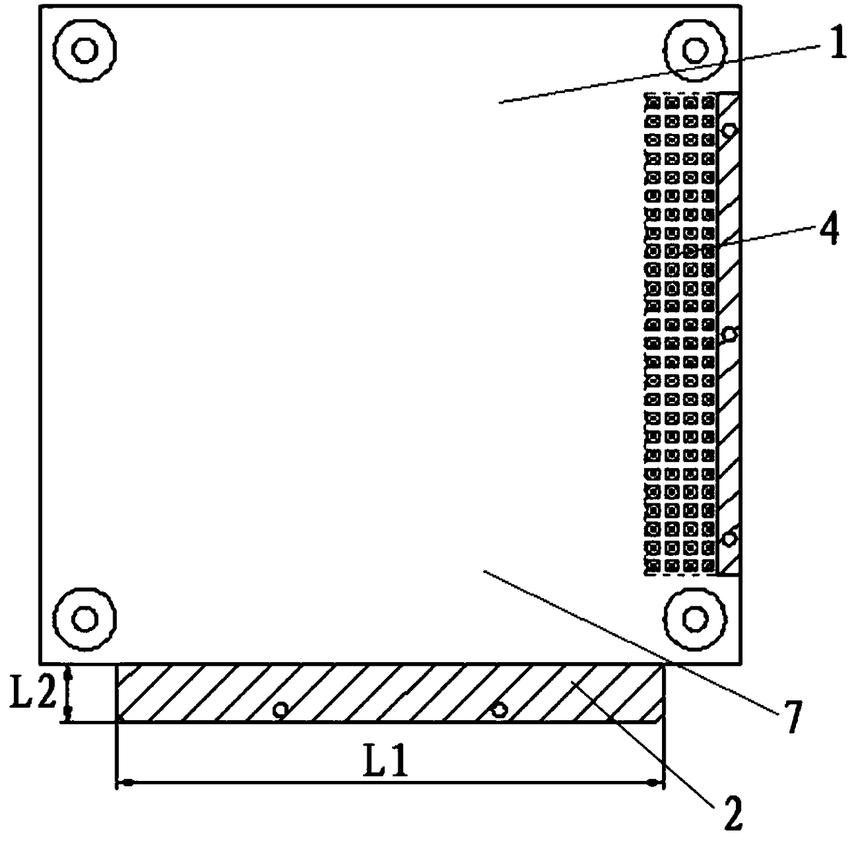 A thermal control device for a stack assembly