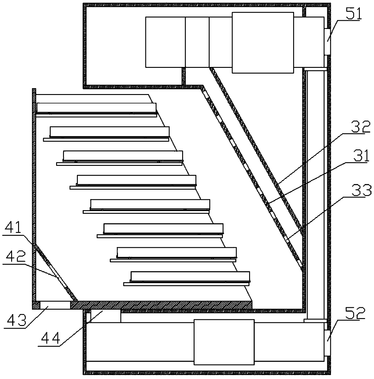 Inorganic lightweight aggregate insulation board maintenance equipment