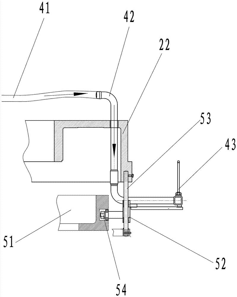 Constant-pressure air storage device for container bottle blow-drying machine