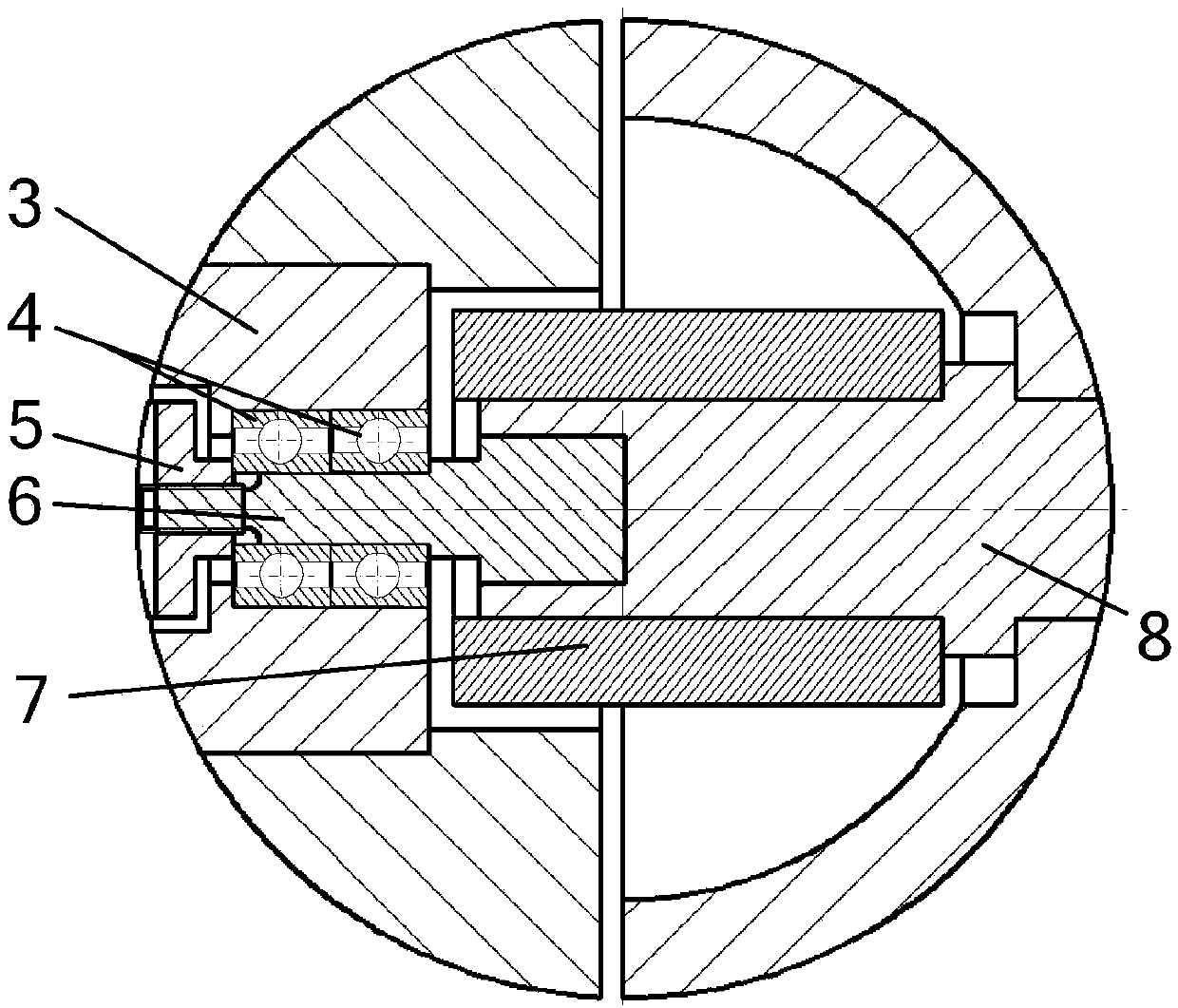 Curved intestinal visual navigation method for double hemispherical capsule robot