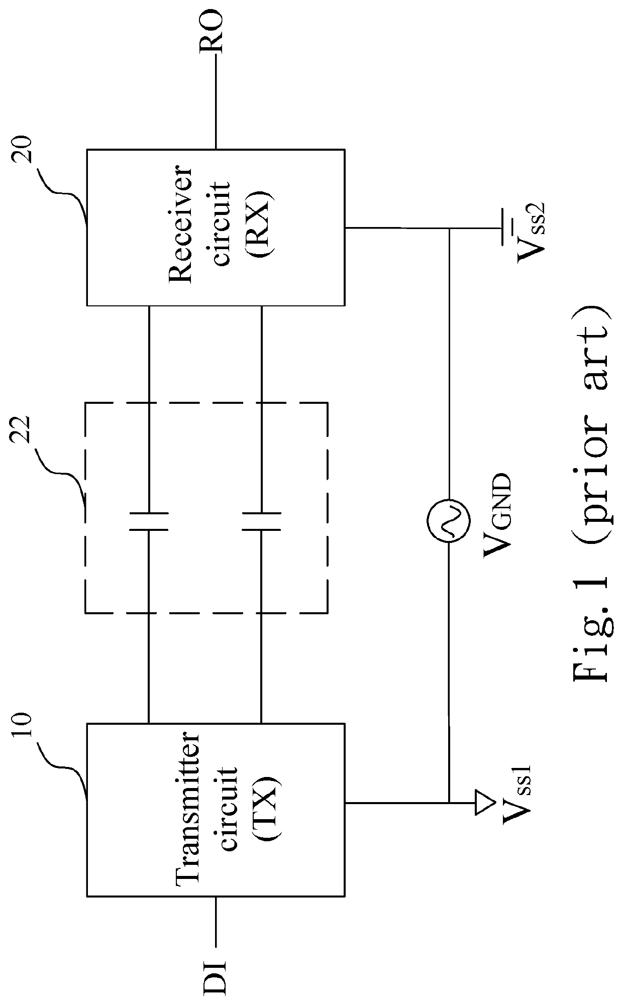 Digital isolator module for high level common mode transient immunity