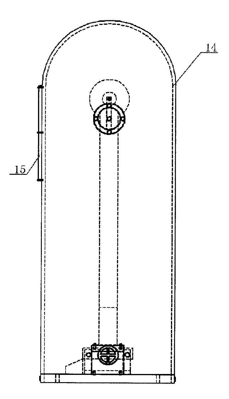 High-voltage large-current transient automatic discharge switch capable of presetting gaps