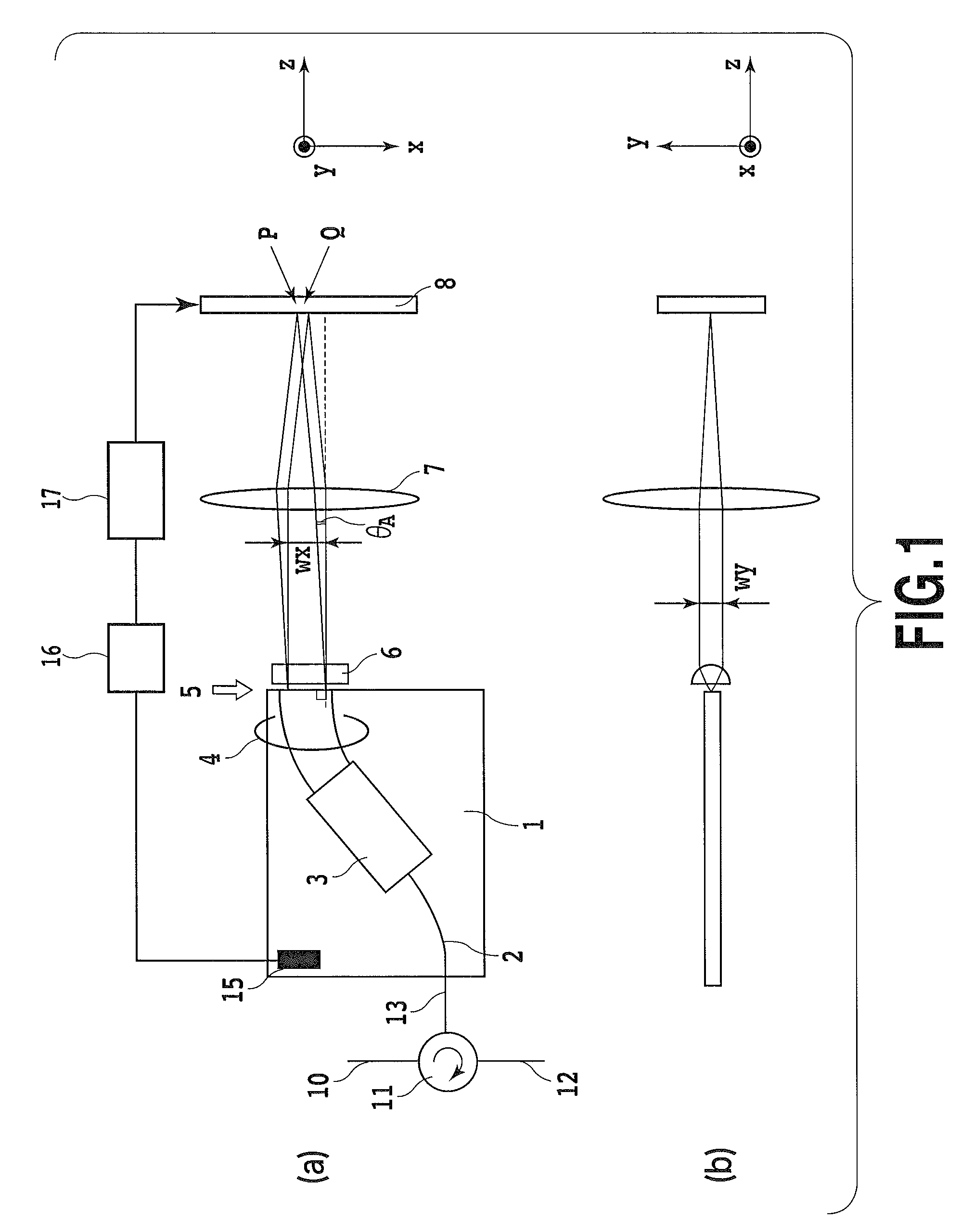 Optical signal processing device