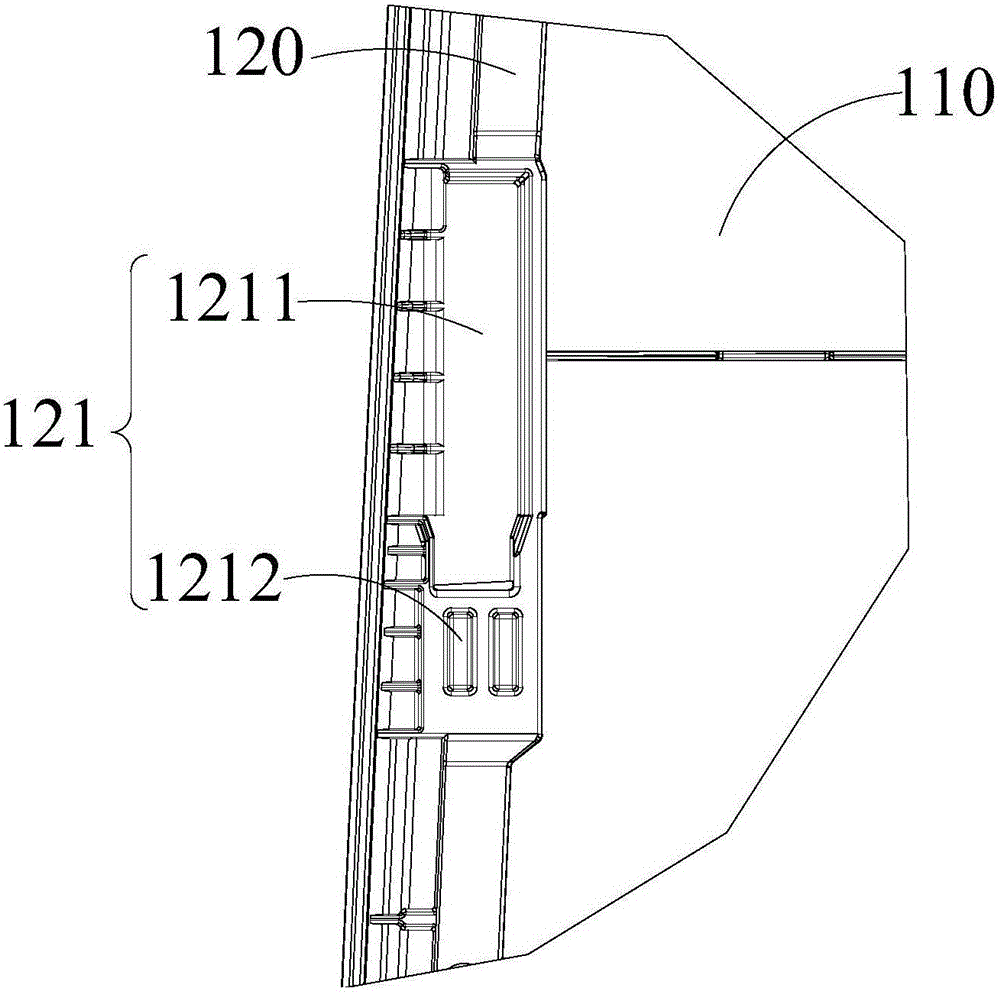 Air conditioner, housing assembly and back cover thereof