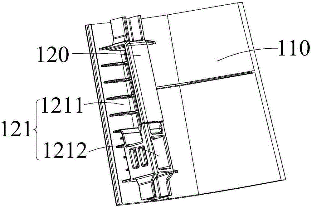 Air conditioner, housing assembly and back cover thereof