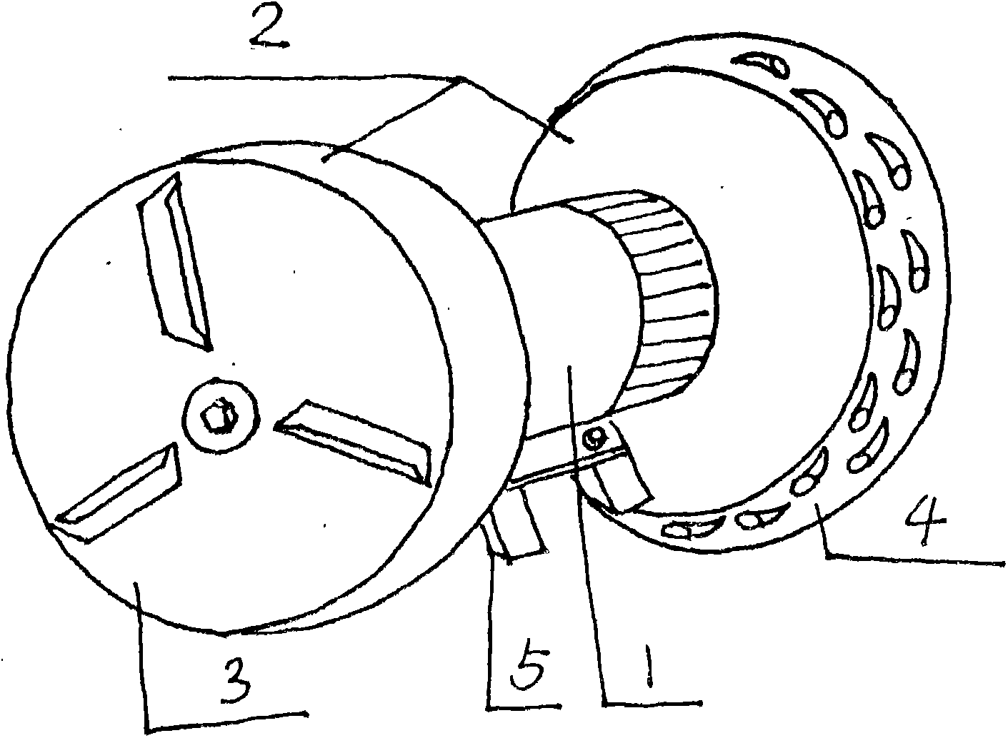 Agricultural machine for shredding, chopping and slicing