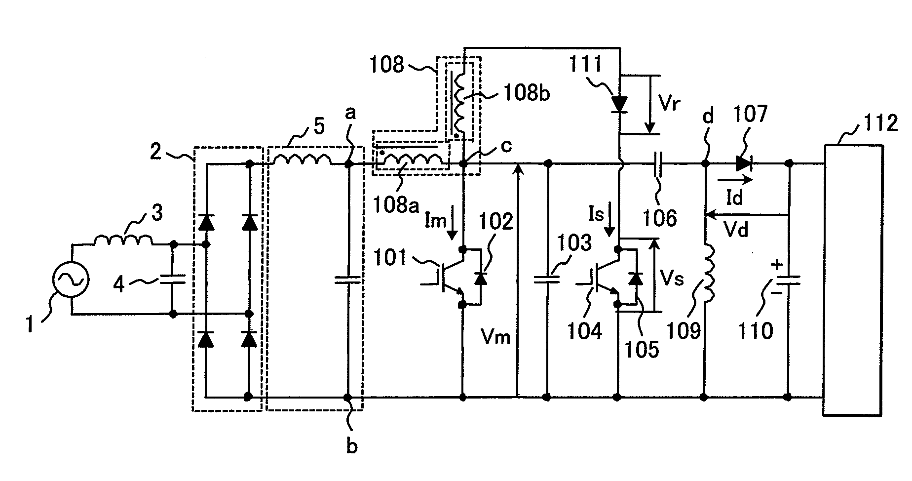 Uniderectional dc-dc converter