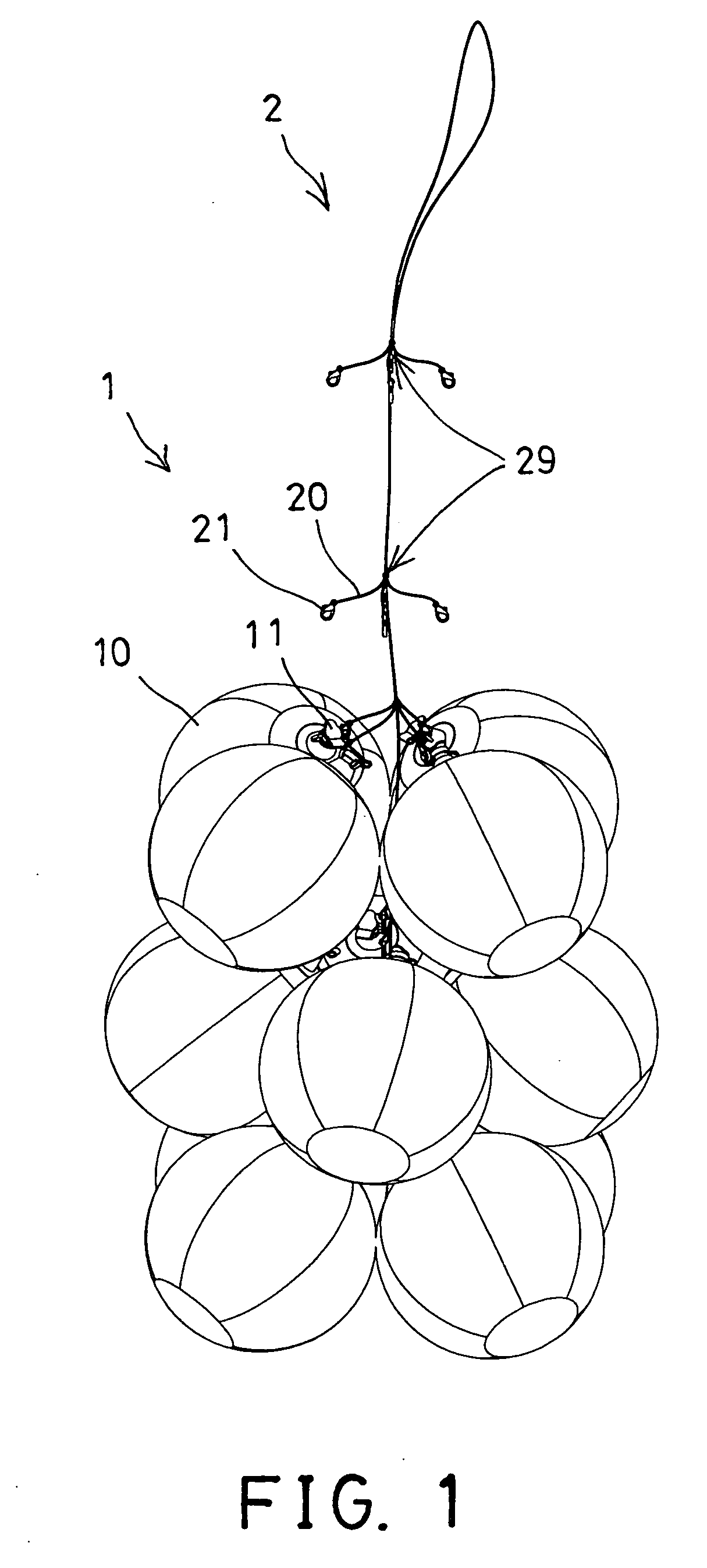 Coupling assembly for inflating members