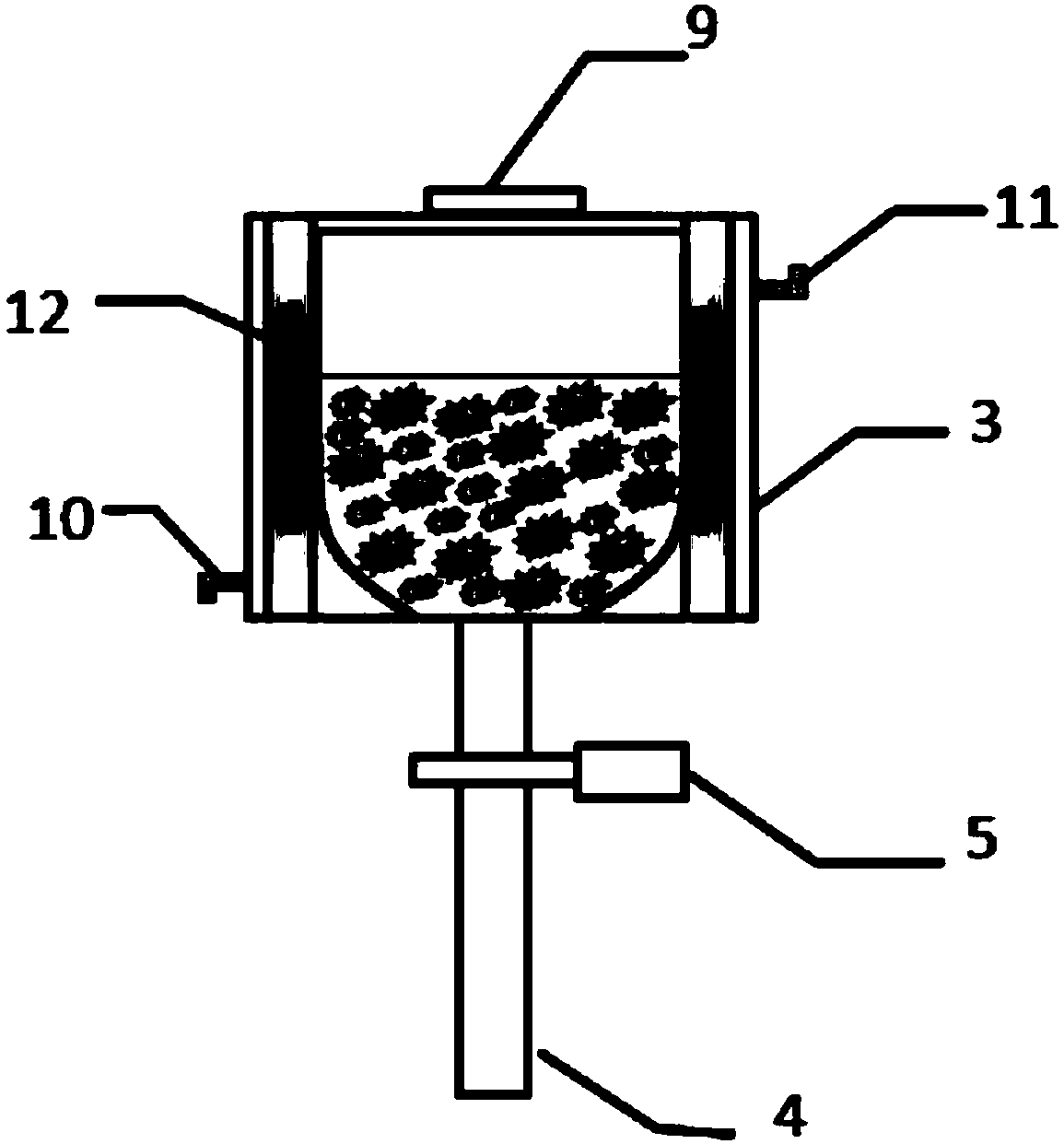 N-type polycrystalline silicon ingot casting device and ingot casting method