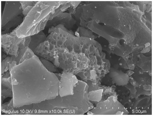 Wave-absorbing material based on biological waste and magnetic material waste and preparation method of wave-absorbing material