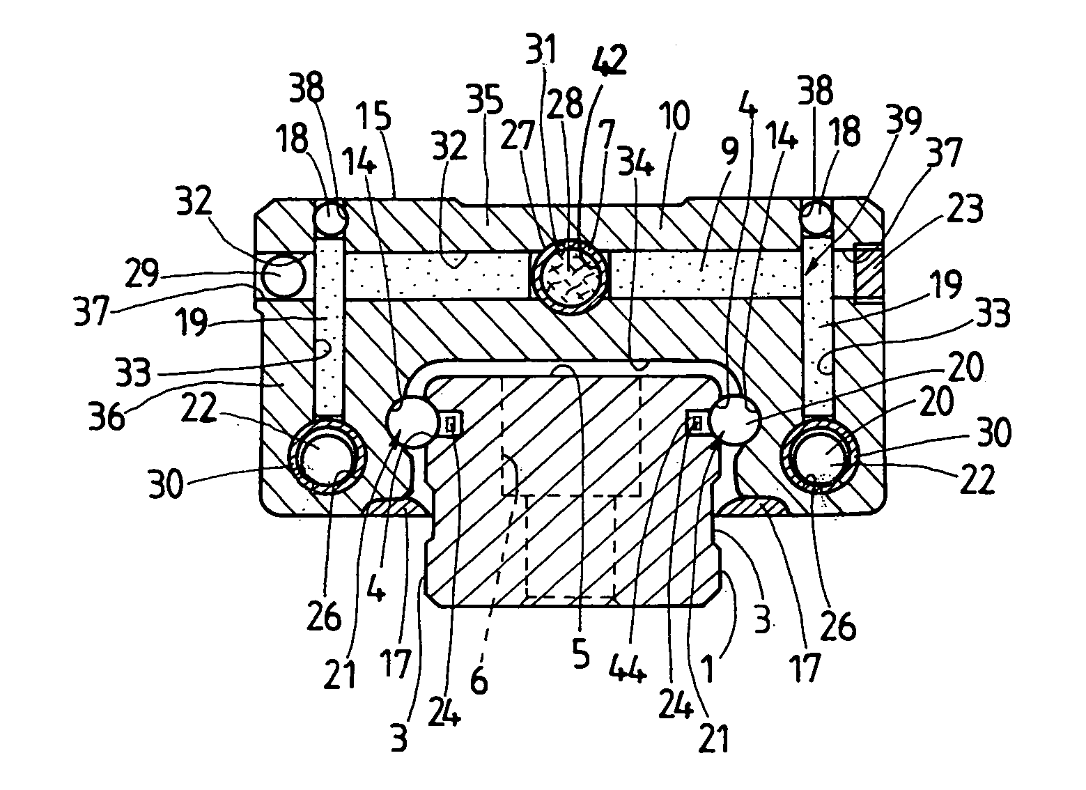 Linear motion guide unit