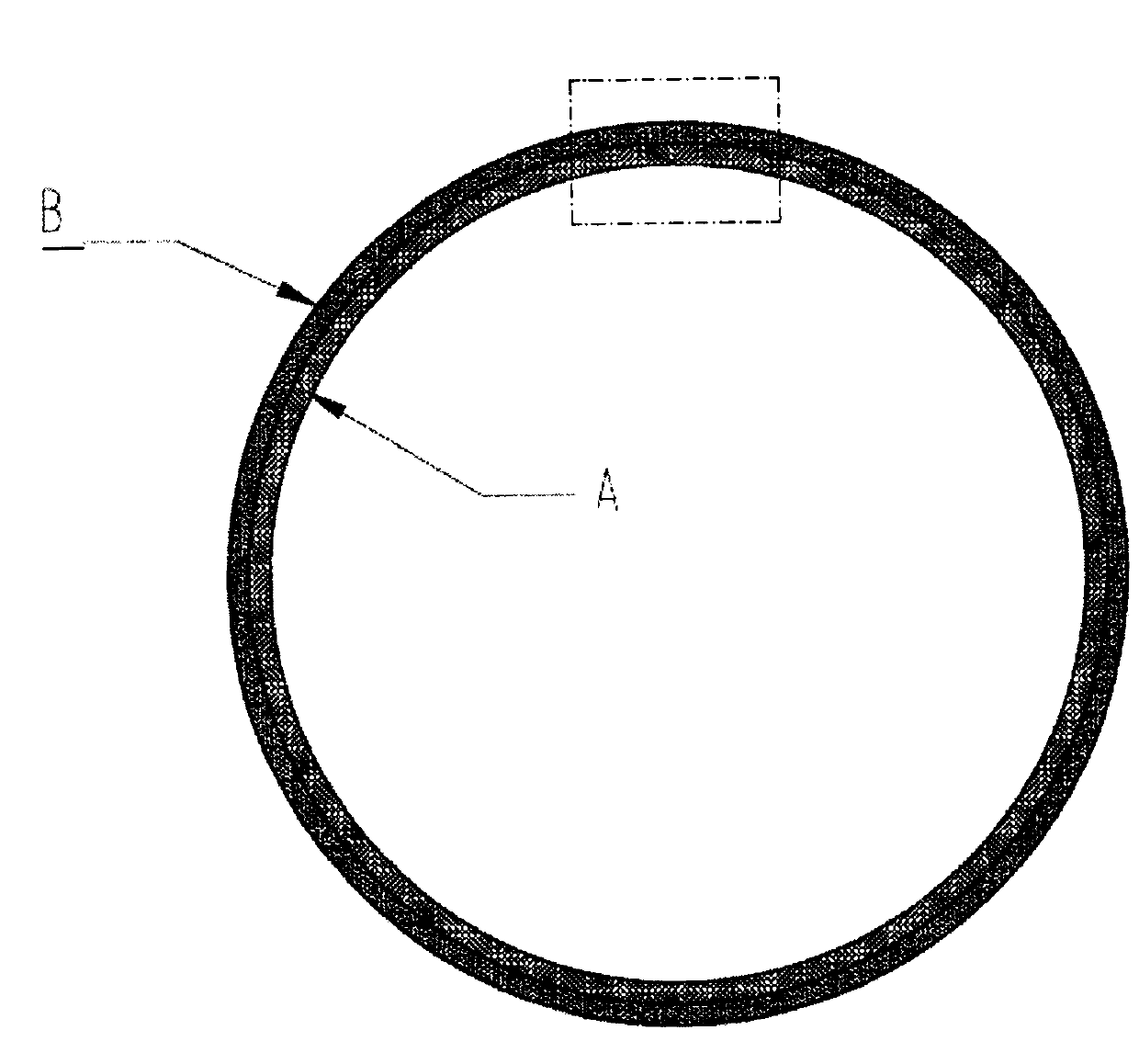 Multilayered composite tube, manufacturing method thereof, and application thereof