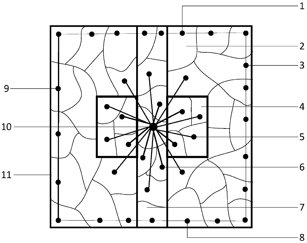 Track fastener image positioning method based on superpixel node sorting