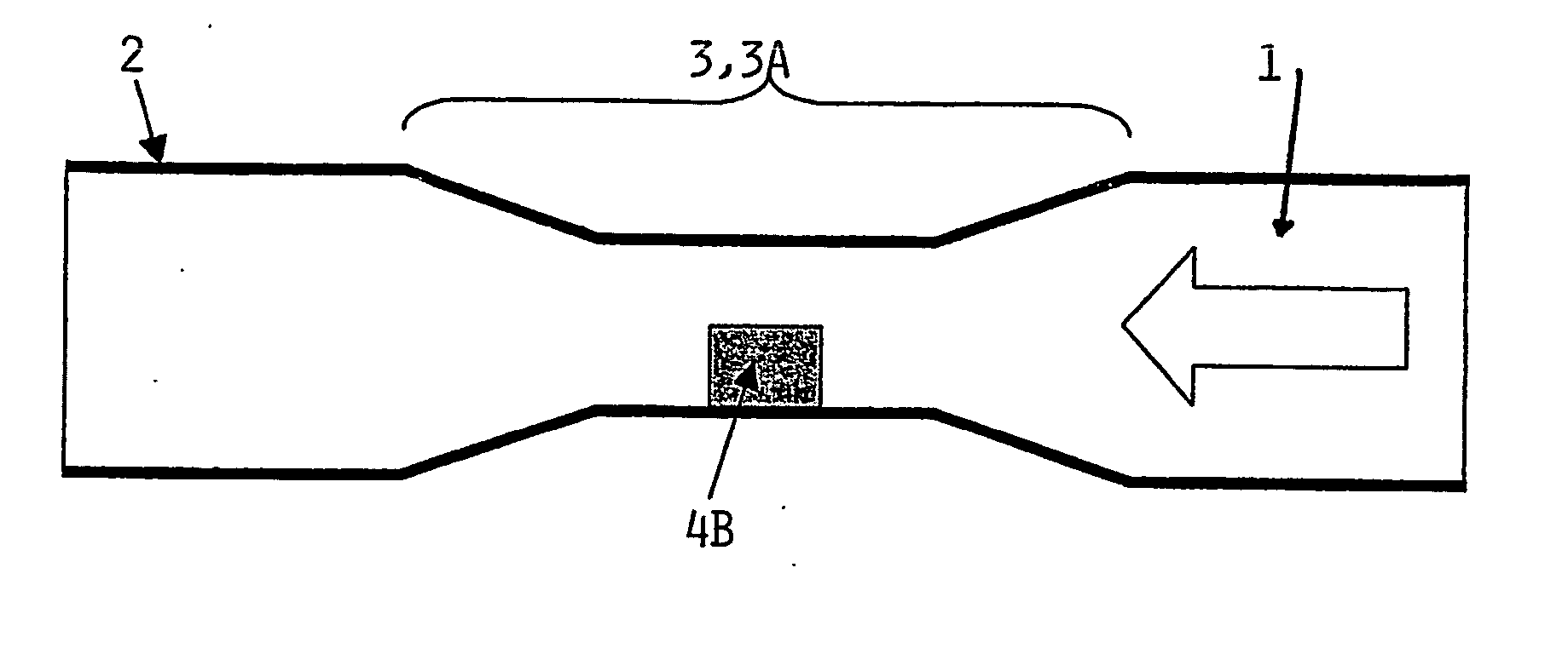 Compact flow meter