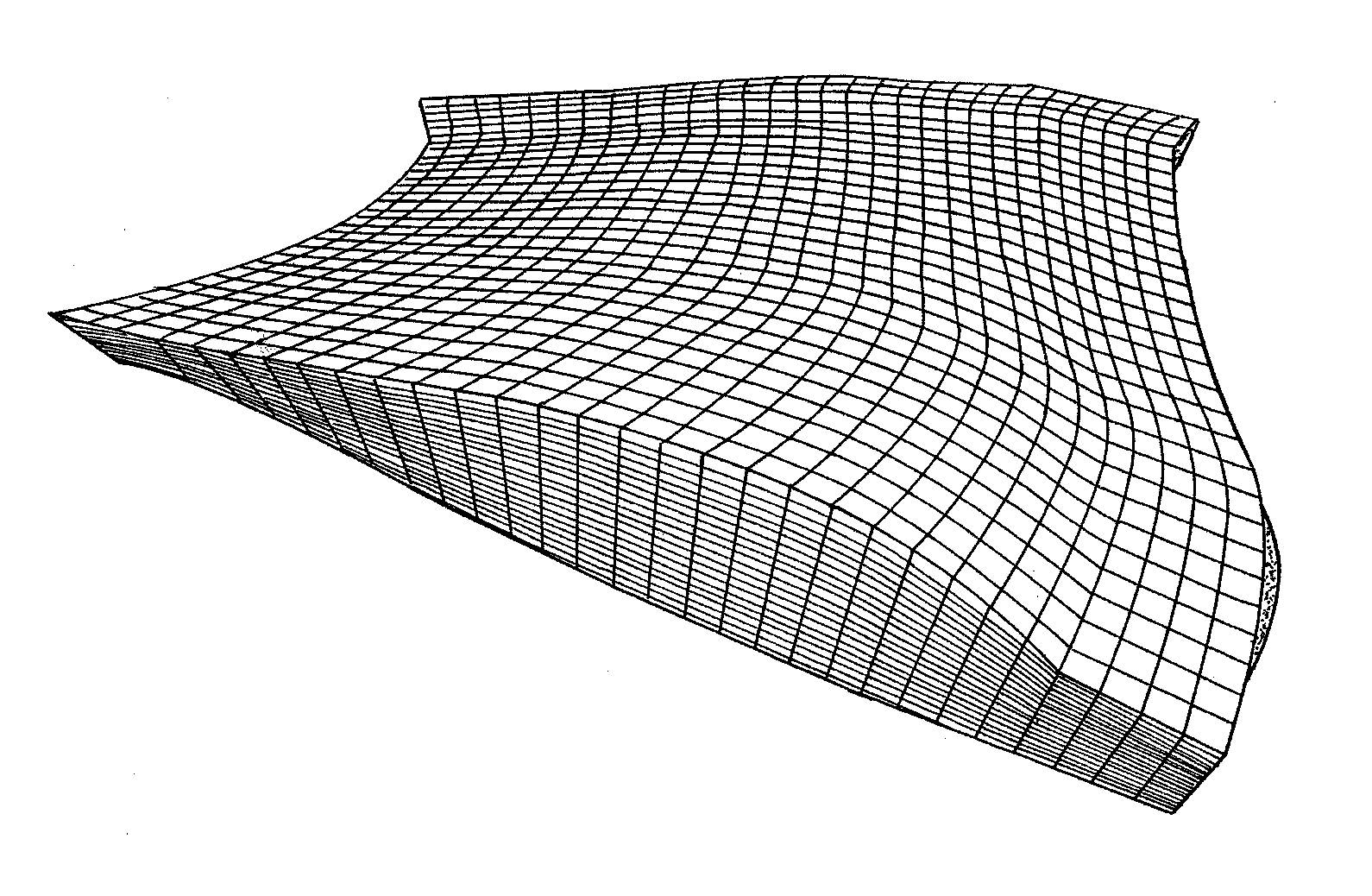 Porous medium exploitation method using fluid flow modelling