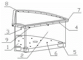 Multifunctional vegetable planting basin