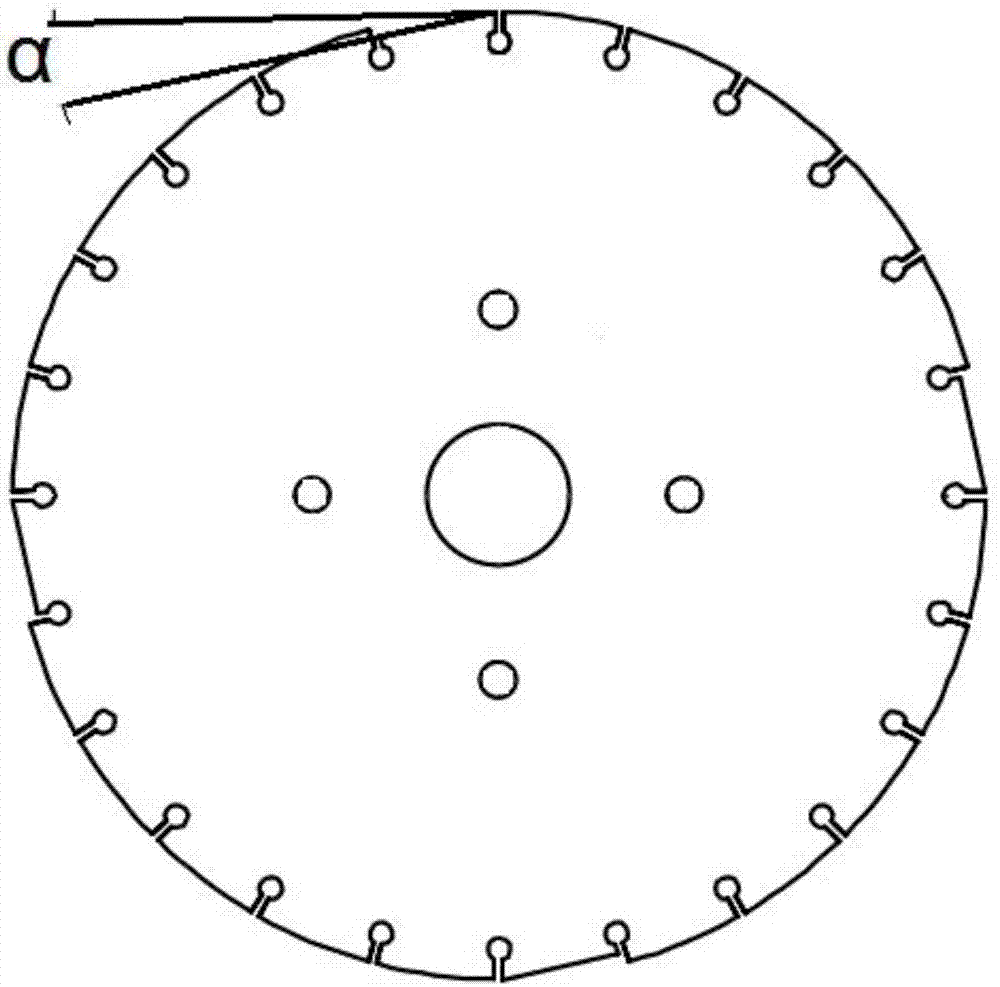 Formula for manufacturing of blank body of combined saw blade tip used for cutting black bricks and red bricks