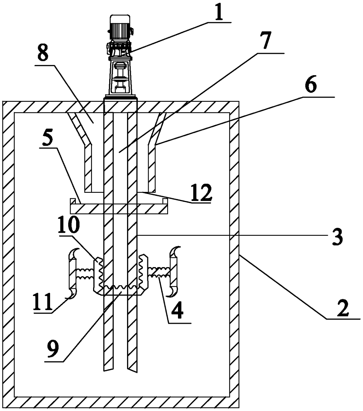 Ferrite material for motor and preparation method of ferrite material