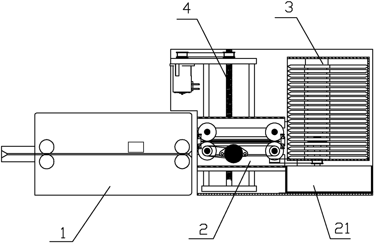 Multi-capacity card swallowing and returning device and control method for financial self-service equipment