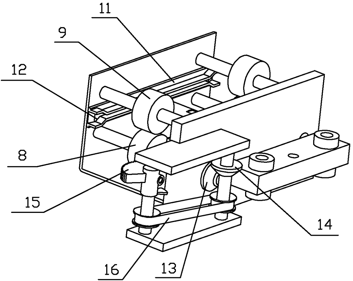 Multi-capacity card swallowing and returning device and control method for financial self-service equipment