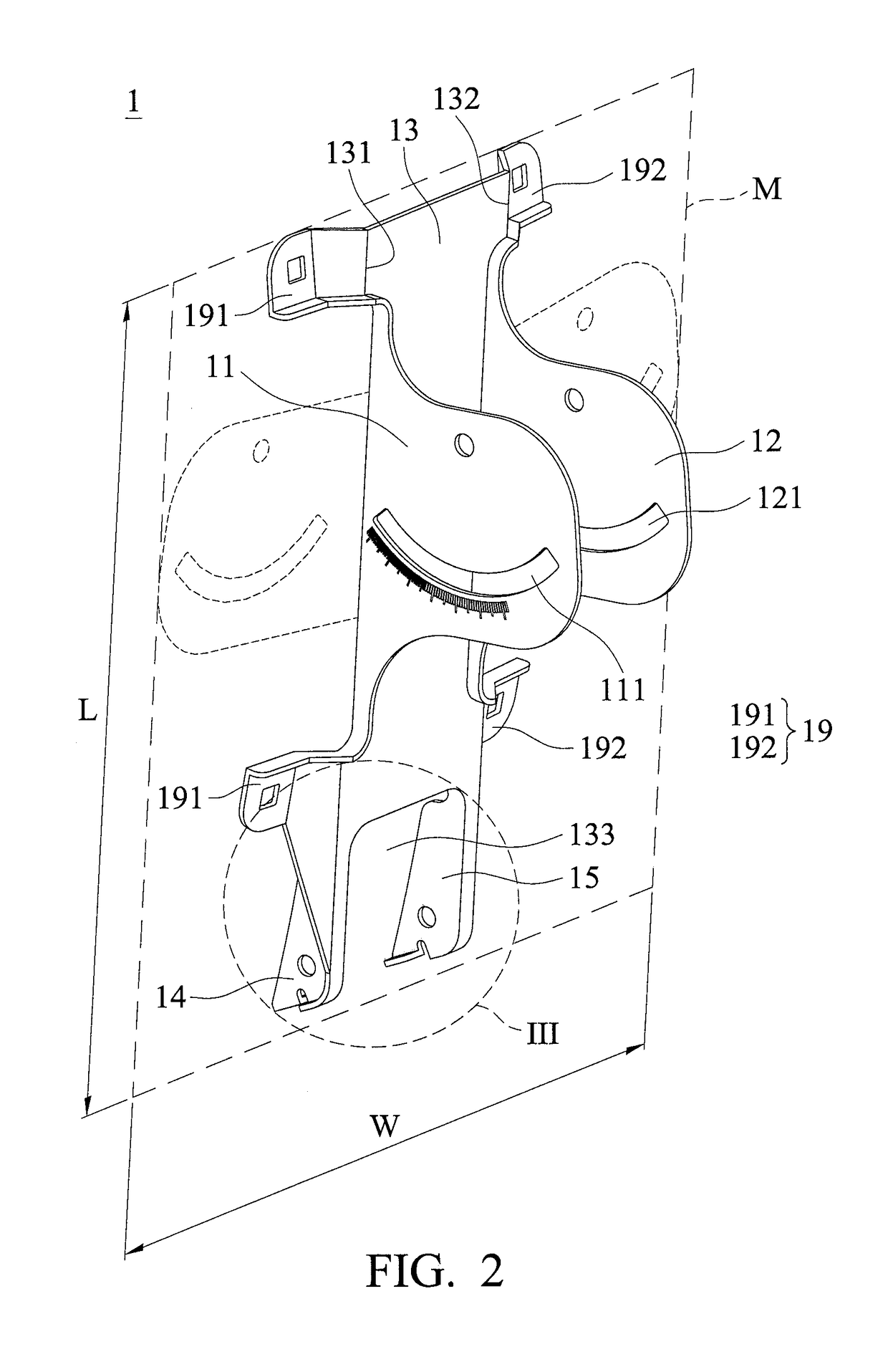 Dish antenna and method for manufacturing bracket thereof