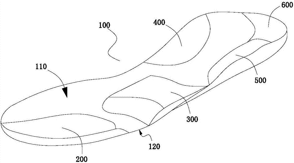 Proprioception insole and shoe