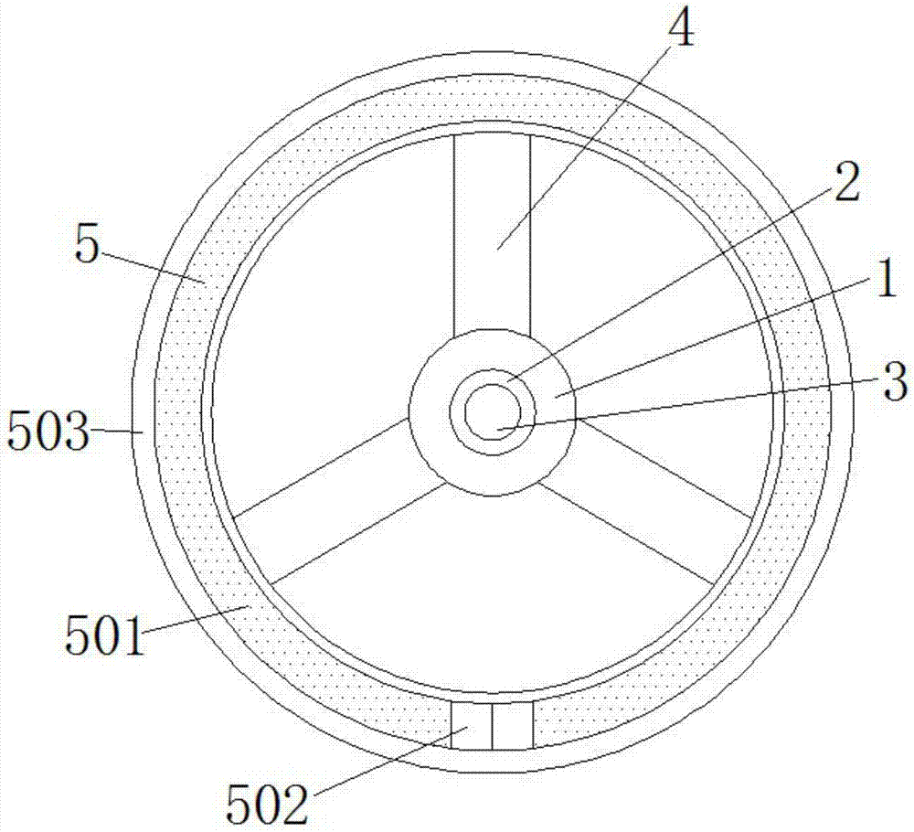 Integral type photo-catalytic lamp for air purification and preparation method of integral type photo-catalytic lamp