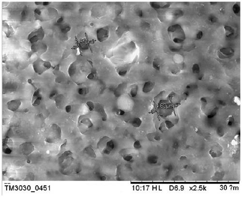 Preparation method of waterborne micro porous waterproof and moisture permeable film