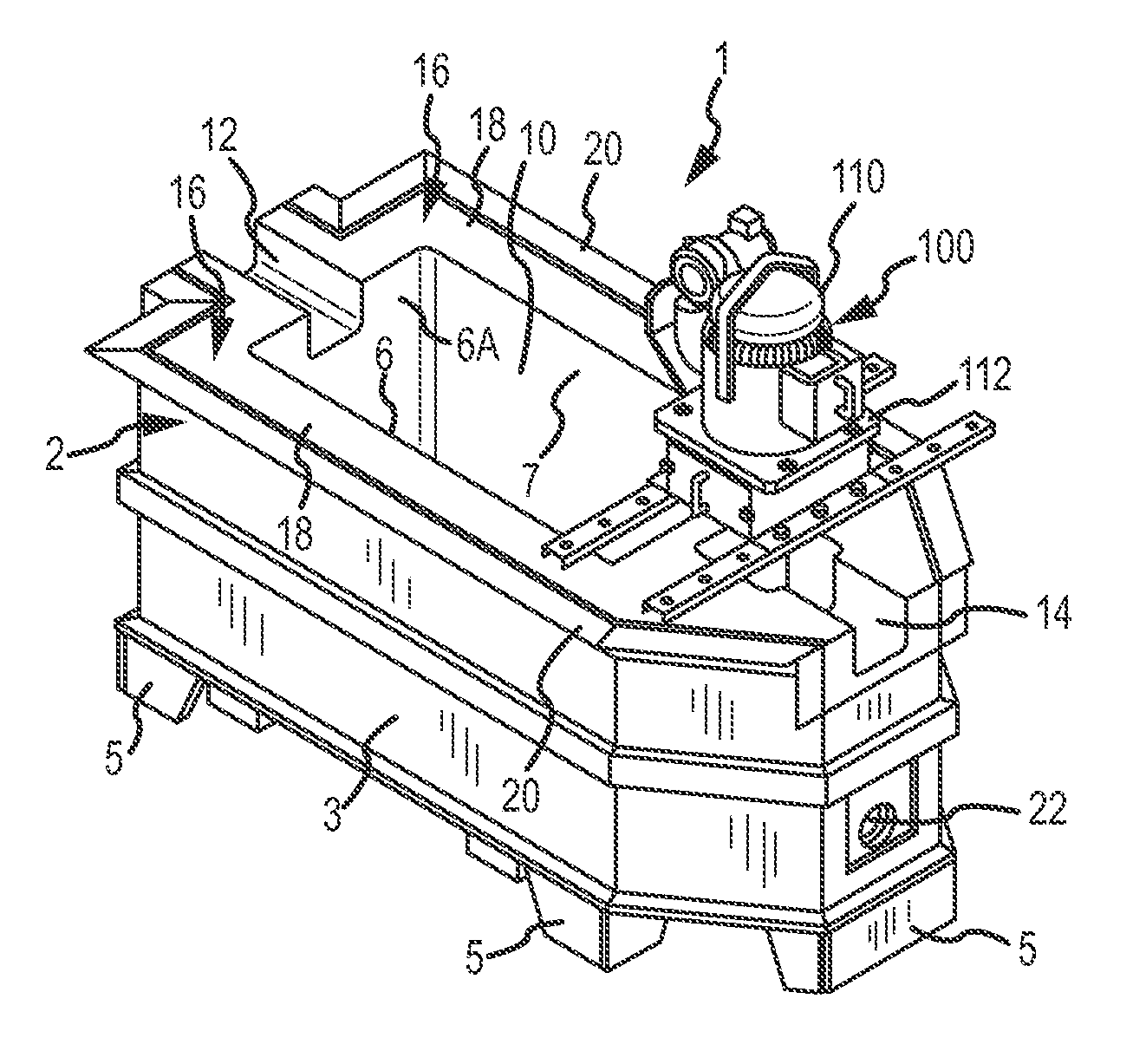 Transfer well system and method for making same