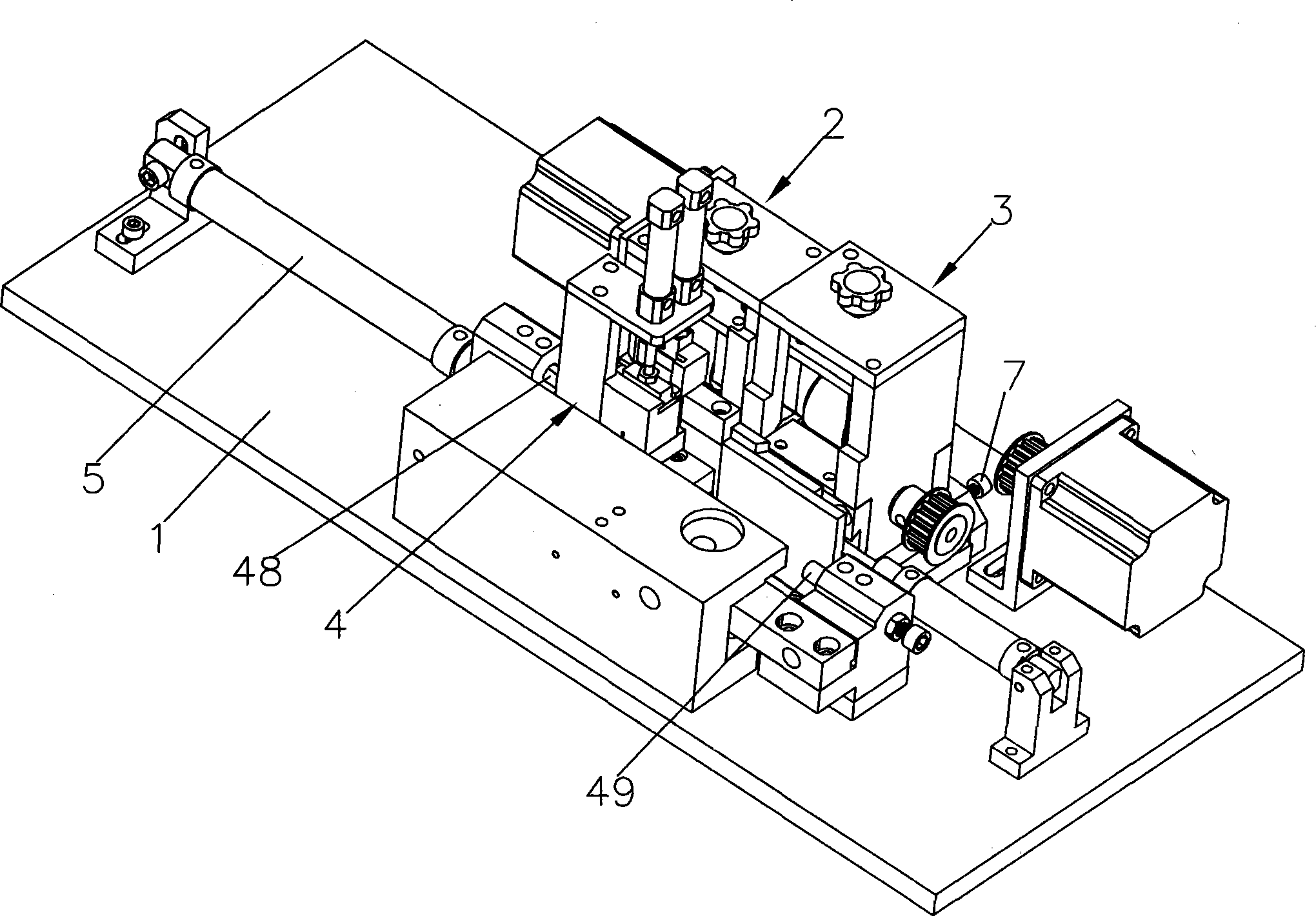 Automatic sleeve penetrating device