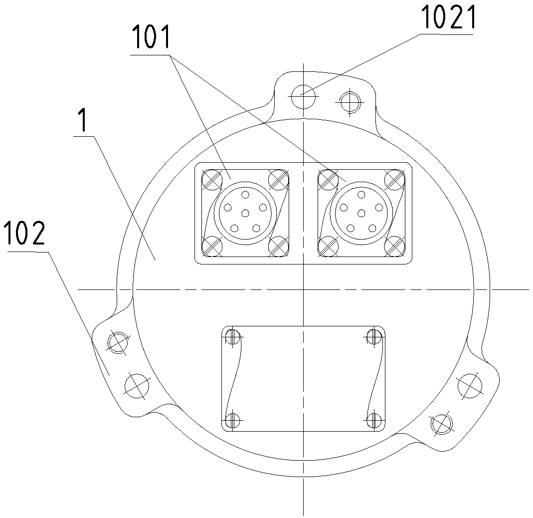 Two-channel symmetric output permanent magnetic generator