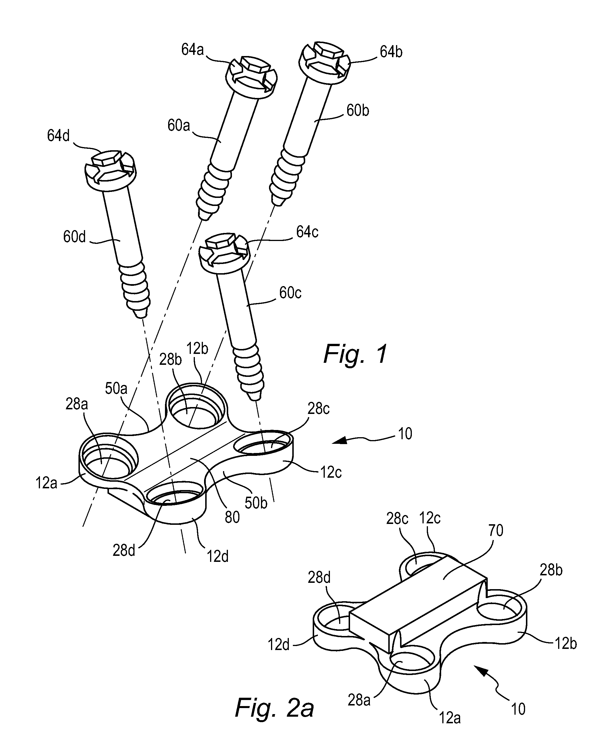 Low-profile anterior vertebral plate assemblies and methods of use