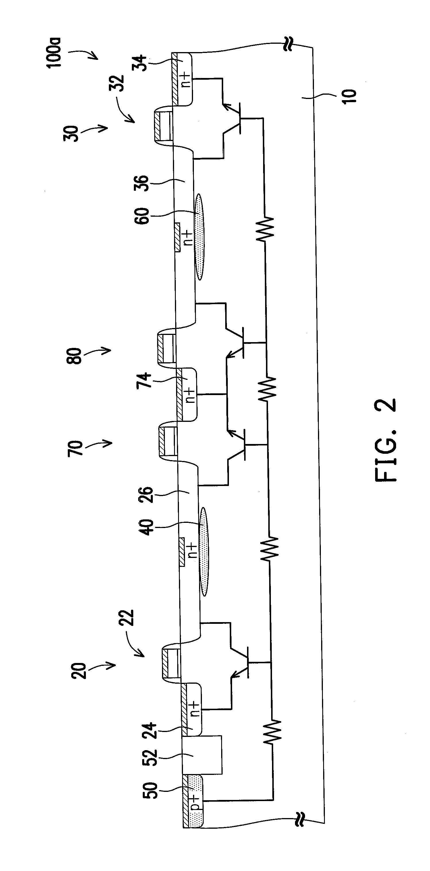 Electrostatic discharge protection structure