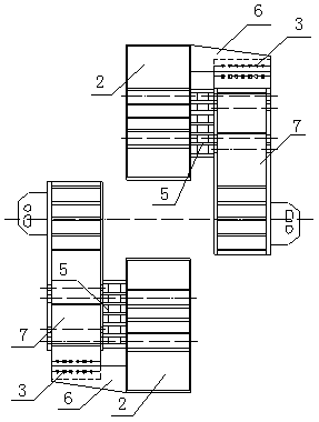 Experimental loading device for shear-type energy-dissipating beams subjected to pure shear forces