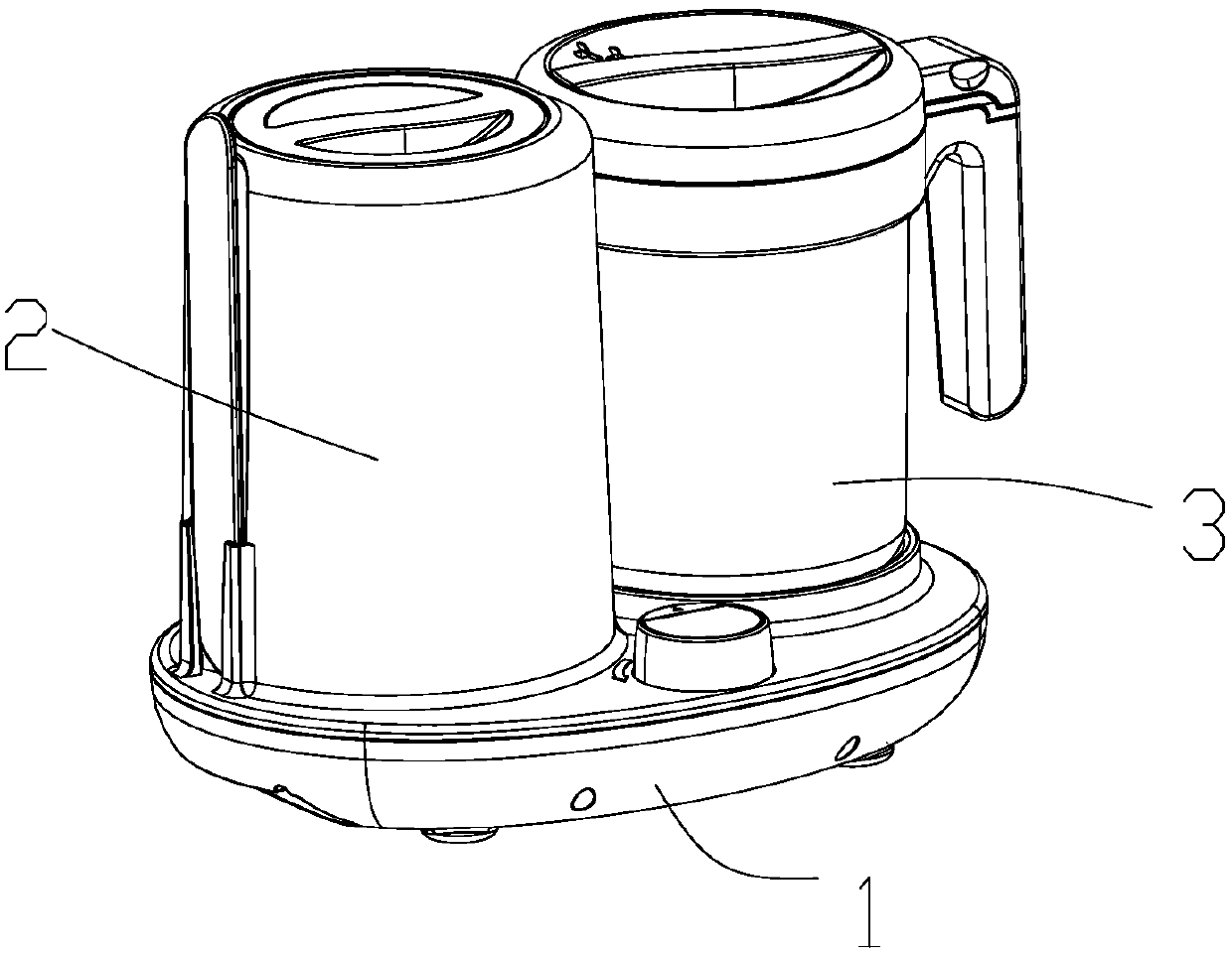 Improved infant supplementary food machine