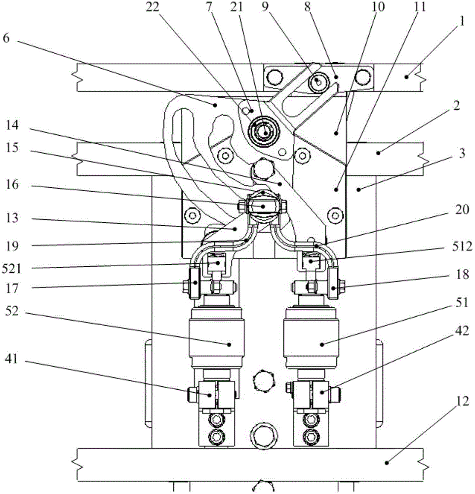 Vacuum bubble switching mechanism and on-load tap-changer