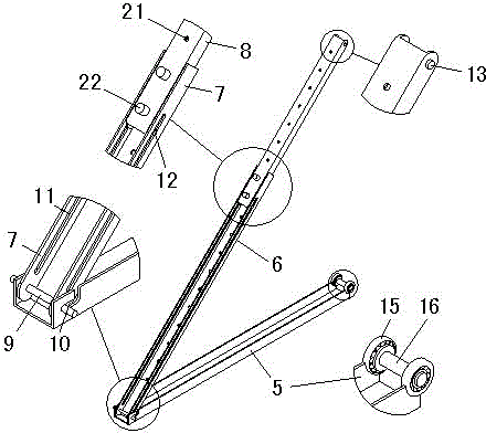 Construction method and structure of landscape type wave wall