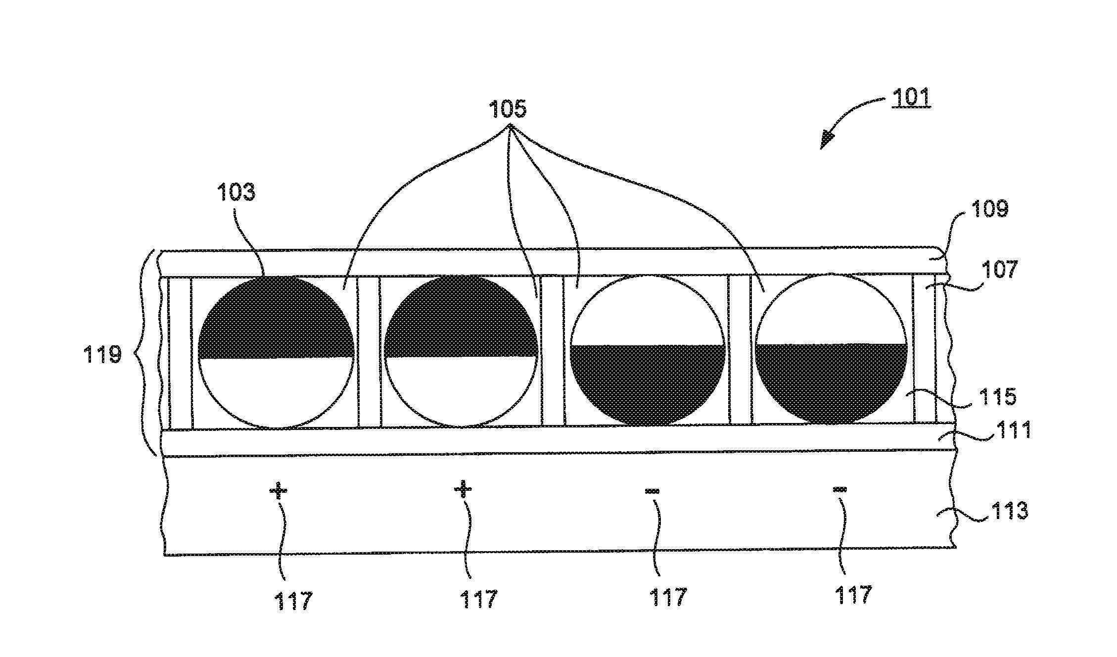 Color Rotating Element Displays