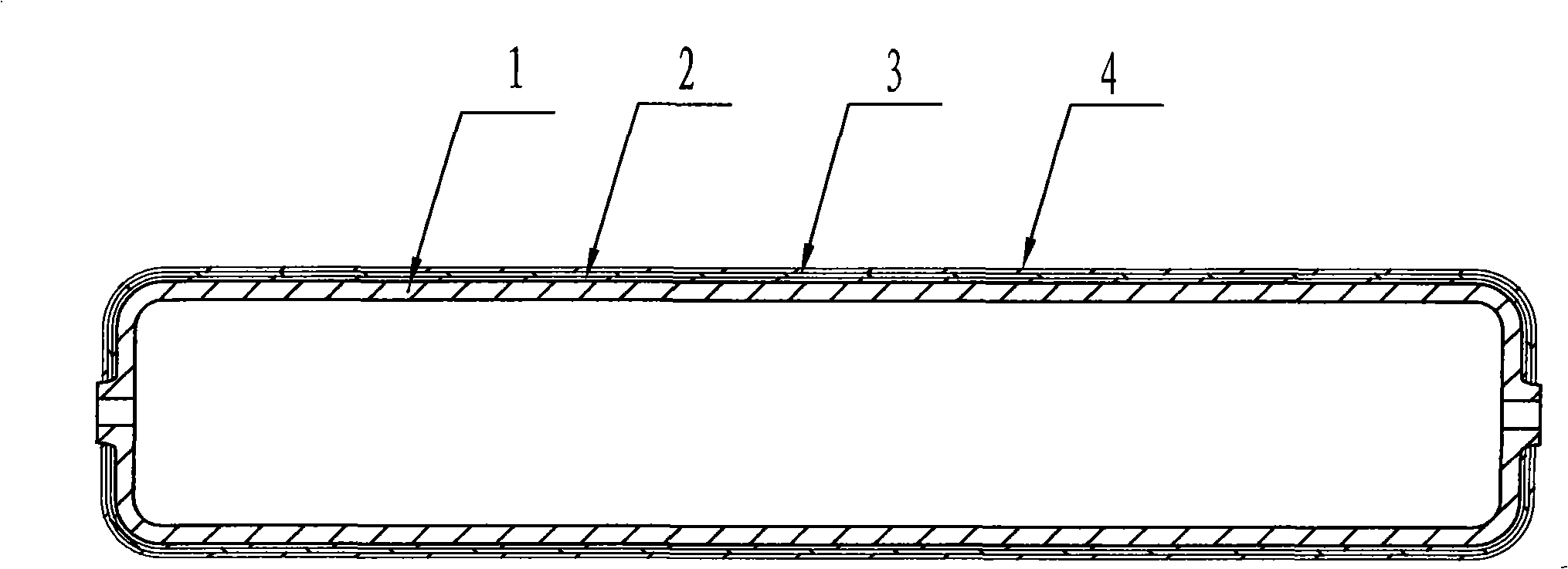 Method for processing electric discharge body of ozone generator