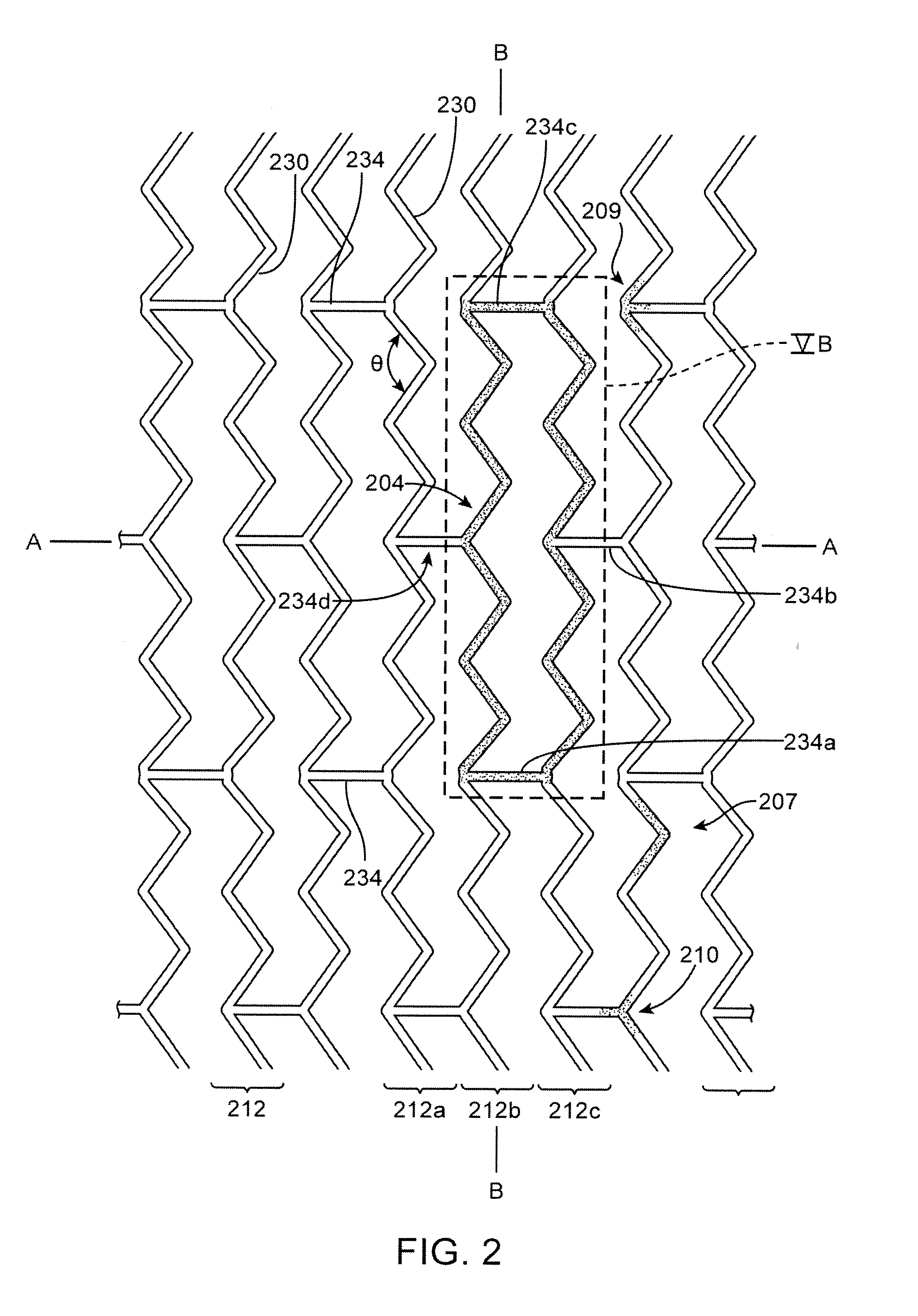 Polymer scaffolds for peripheral vessels