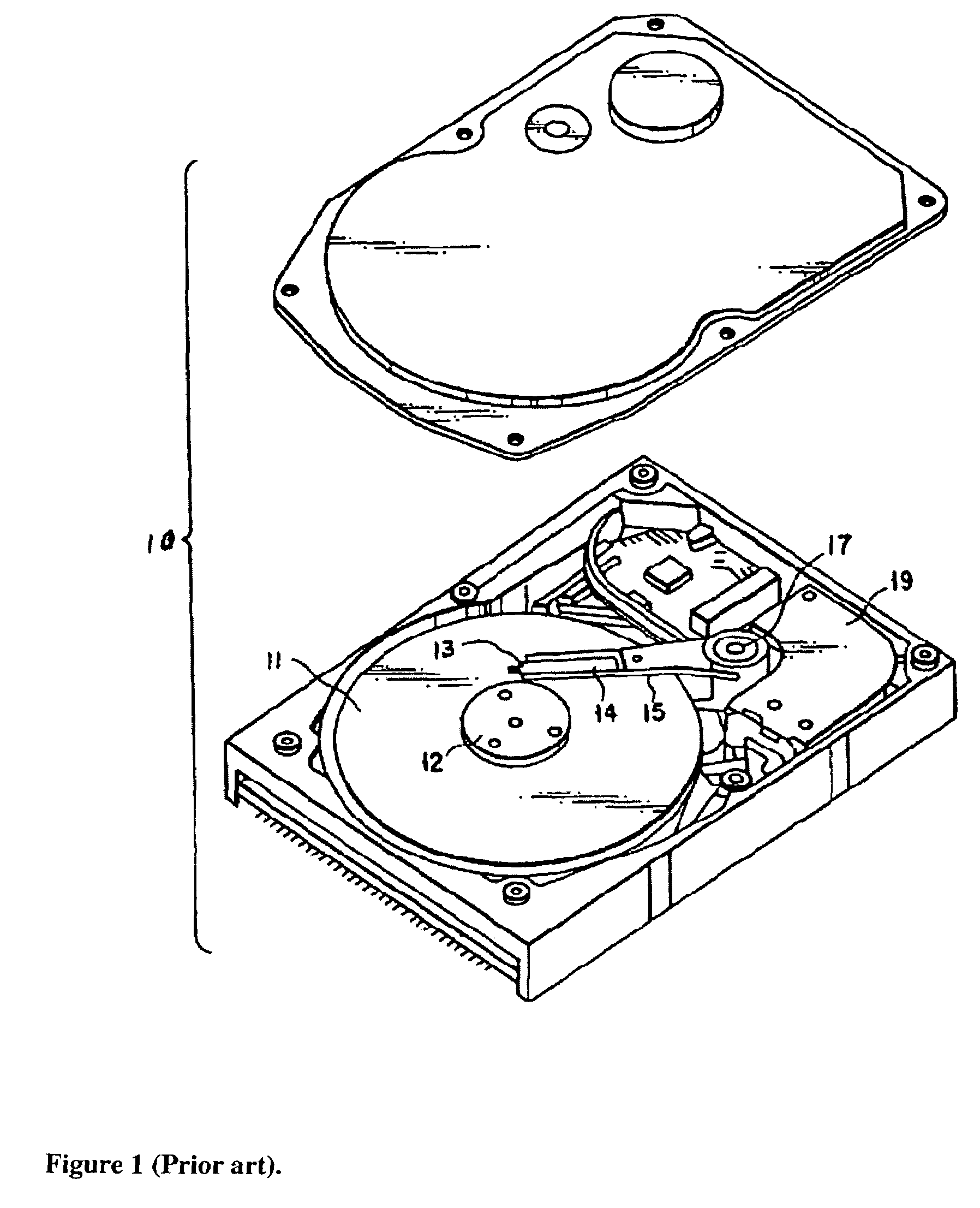 Tilted recording media with L10 magnetic layer