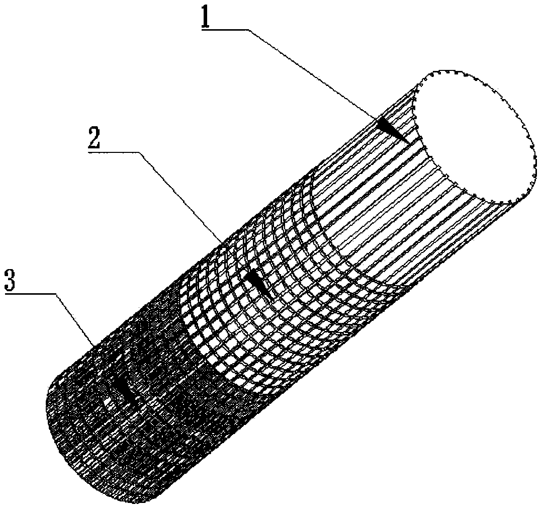 Medical needle with micronano compound antibacterial texture on surface and preparation method of medical needle