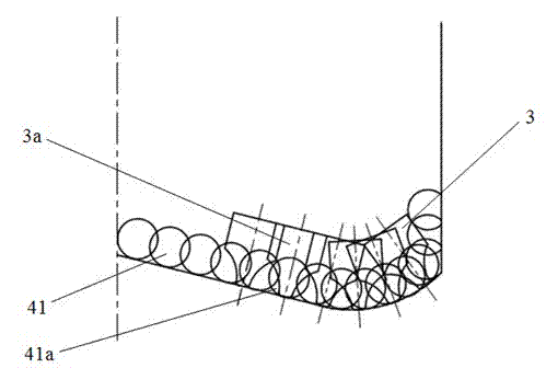 Wide-tooth cone composite drill bit