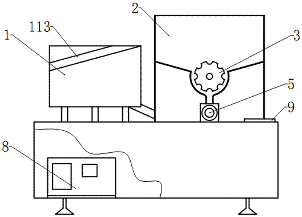 An inner plug shaping mechanism and a mandrel installation device with the mechanism