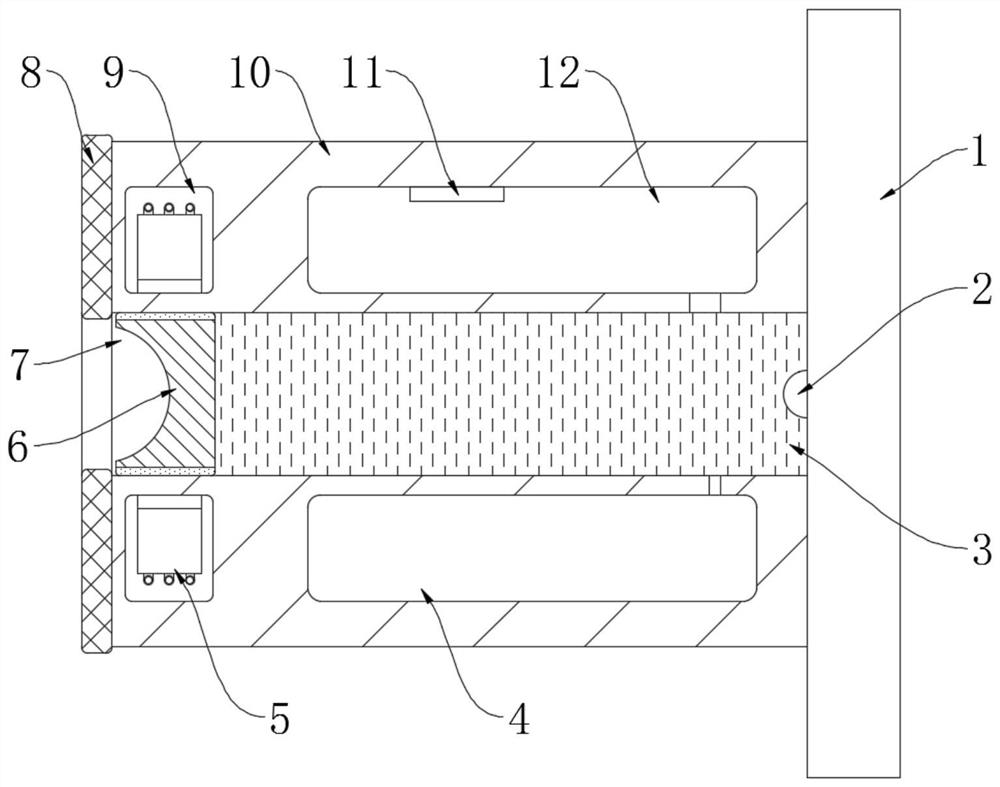 An intelligent anti-collision door suction