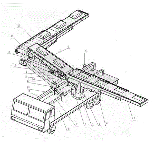 Multifunctional conveying machine