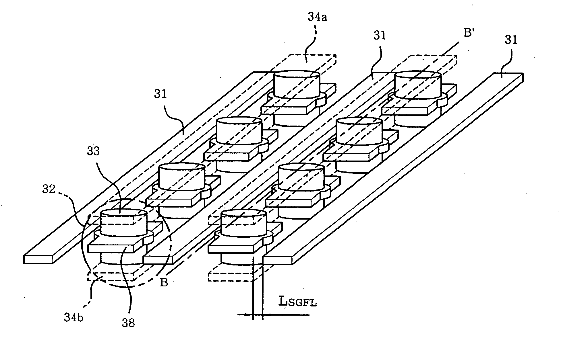 High frequency signal transmission line having reduced noise